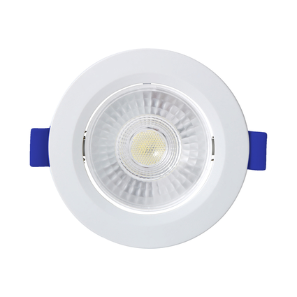 spot de led embutir slim mr16 redondo 6w bivolt blumenau
