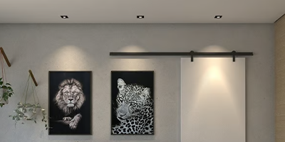 spot de led embutir slim preto bivolt blumenau m1