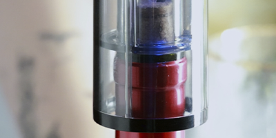 saca rolhas eletrico wolff aco inox para vinho m3