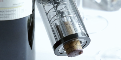 saca rolhas eletrico wolff aco inox para vinho m2