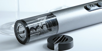 saca rolhas eletrico wolff aco inox para vinho m1