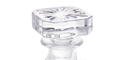 garrafa de cristal wolff 750ml para whisky m1