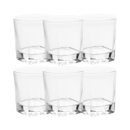 jogo 6 copos de cristal wolff 315ml para whisky 2