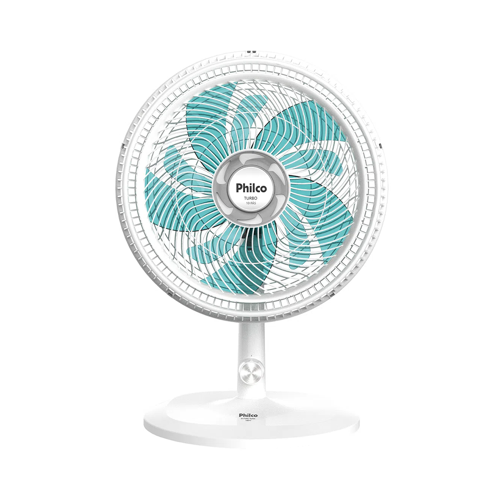 ventilador de mesa philco turbo maxx force 10 pas 165w branco