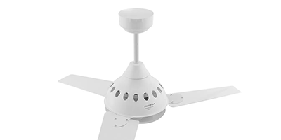 ventilador de teto britania cancun 3 pas branco m2