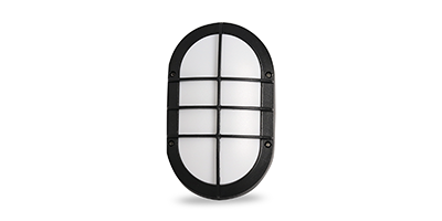 arandela balizador led taschibra ttl05 preta bivolt m2