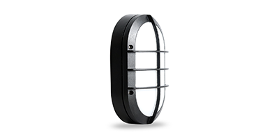 arandela balizador led taschibra ttl05 preta bivolt m1