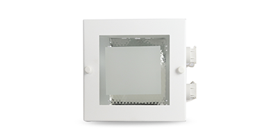 luminaria de embutir taschibra tr01 2xe27 branca bivolt m2