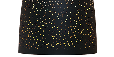 lustre pendente taschibra td 3009 preto com cobre e27 bivolt m2
