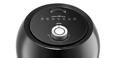 fritadeira eletrica britania sem oleo 3l air fryer bfr30 preta m2