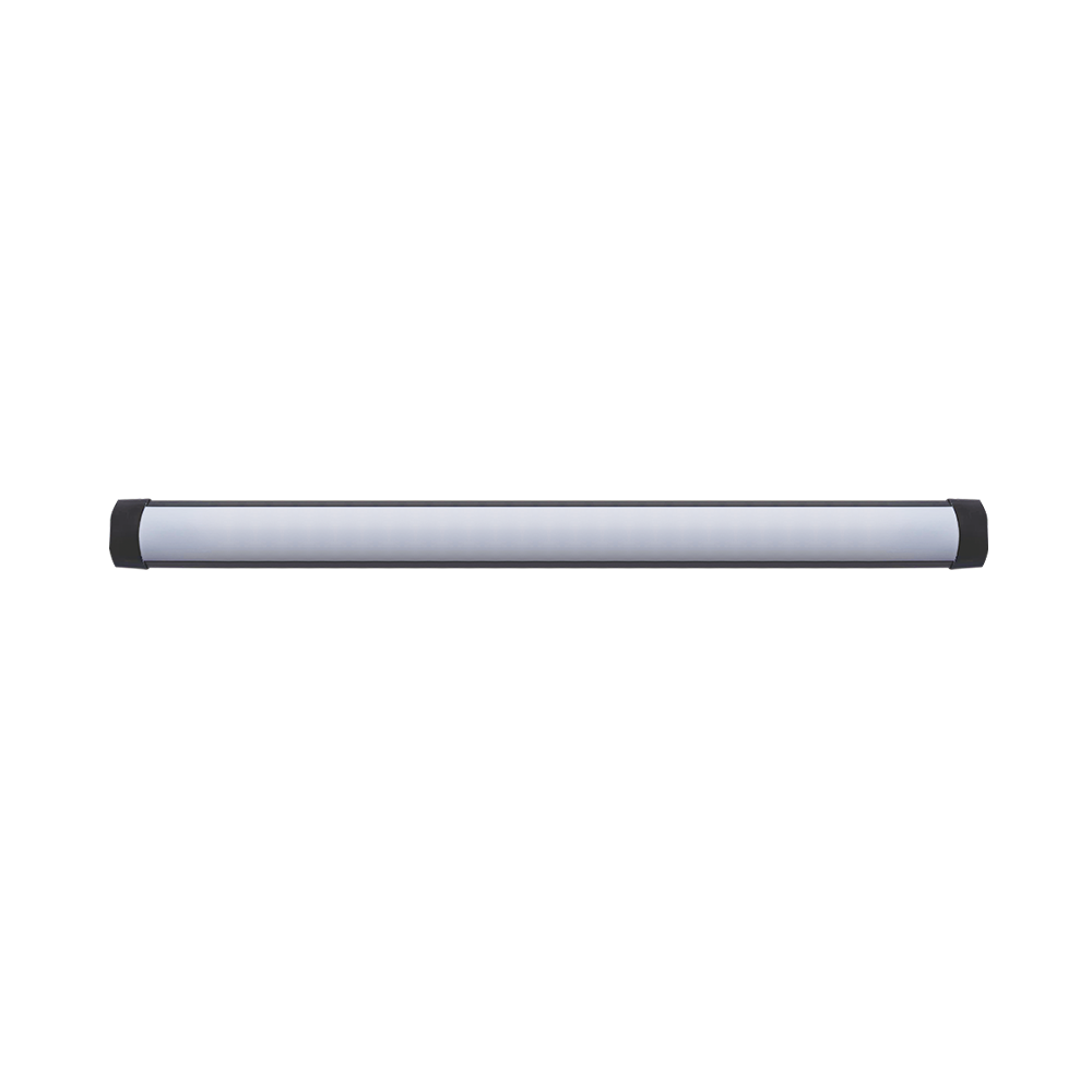 luminaria led taschibra sobrepor line 36w preta bivolt