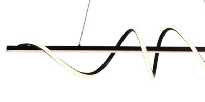 pendente moderno taschibra union 38w led luz quente 3000k bivolt m2