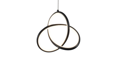 pendente led moderno taschibra catar 15w luz quente 3000k bivolt m1