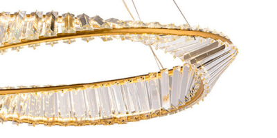 pendente led moderno taschibra revolve 40cm luz quente 3000k bivolt m2