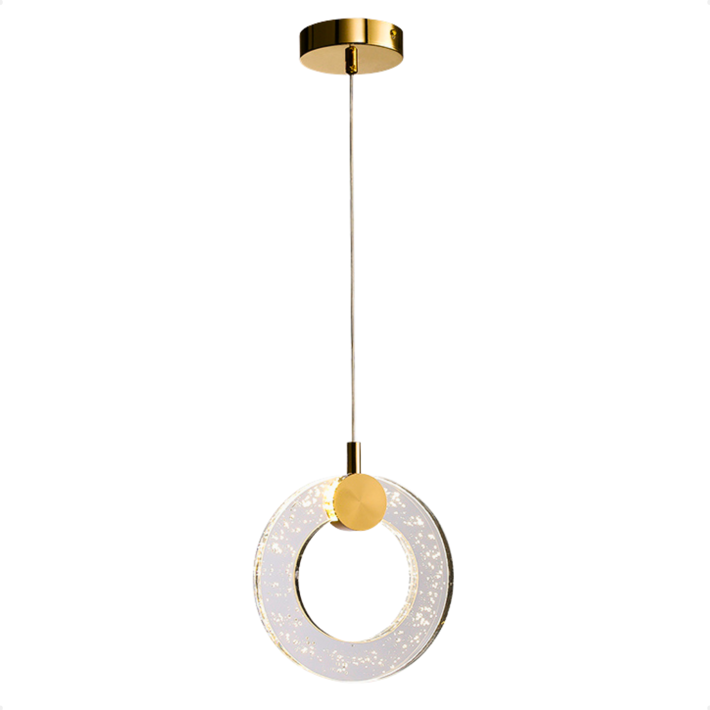 pendente led moderno taschibra ravi luz quente 3000k bivolt