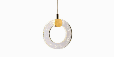 pendente led moderno taschibra ravi luz quente 3000k bivolt m1