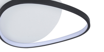 plafon taschibra moderno outline led 32w luz quente 3000k bivolt m2