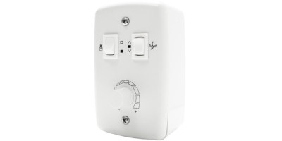 chave rotativa sobrepor para ventilador de teto 4x2 400w com interruptor bivolt m1