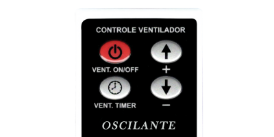 controle remoto control para ventilador oscilante bivolt m1
