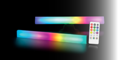 barra de led taschibra twin rgb ritmica setup gamer m1