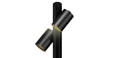 luminaria poste de jardim taschibra moderno wabi 100 mr16 bivolt m1
