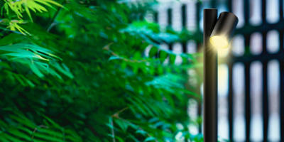 luminaria poste de jardim taschibra moderno wabi 50 mr16 bivolt m1