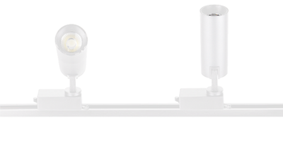 trilho eletrificado de led blumenau com 3 spots branco bivolt m3