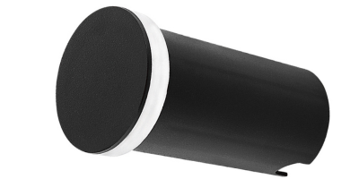 balizador embutido de solo led taschibra edge redondo luz quente 3000k preto bivolt m1