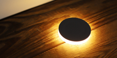 balizador embutido de solo led taschibra edge redondo luz quente 3000k preto bivolt m3