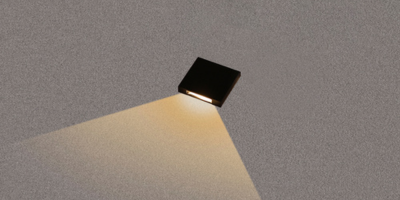 balizador embutido de solo led taschibra flat quadrado 1 facho luz quente 3000k preto bivolt m1