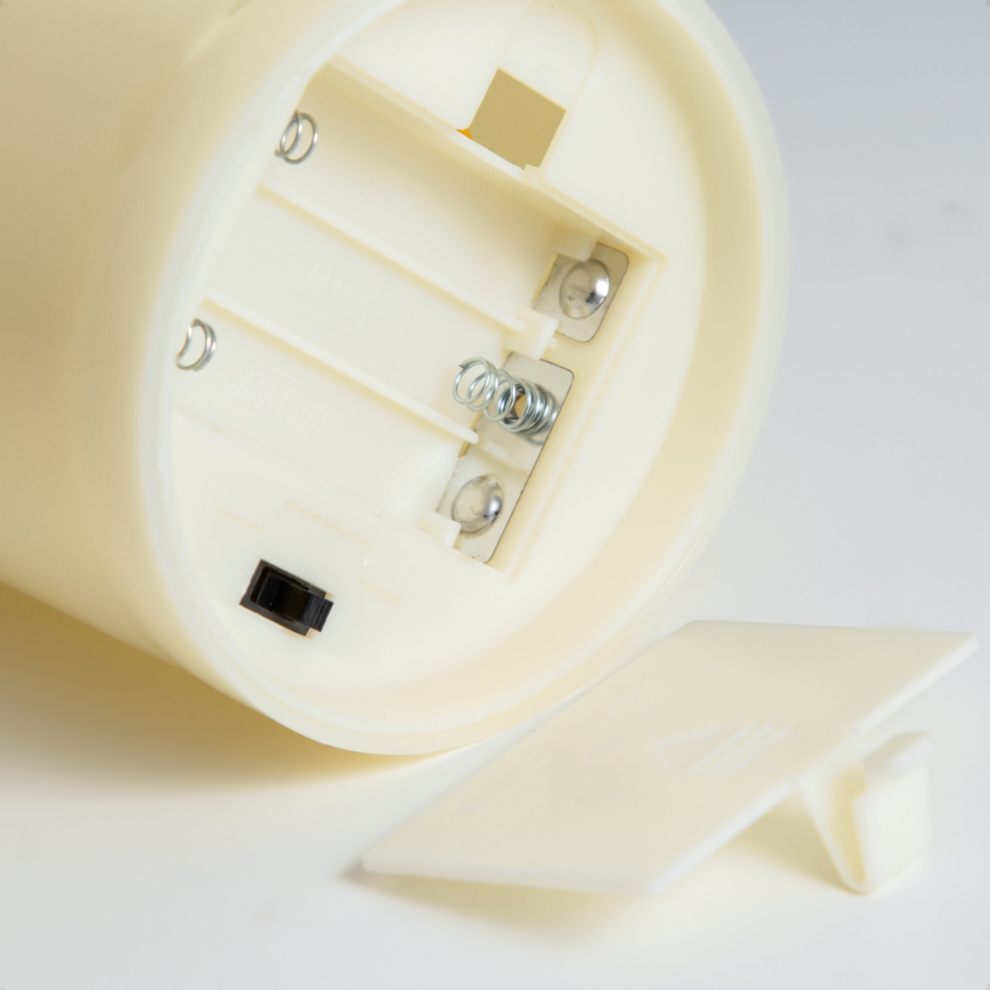 luminaria vela led 12 5cm efeito chama quente decor taschibra 5