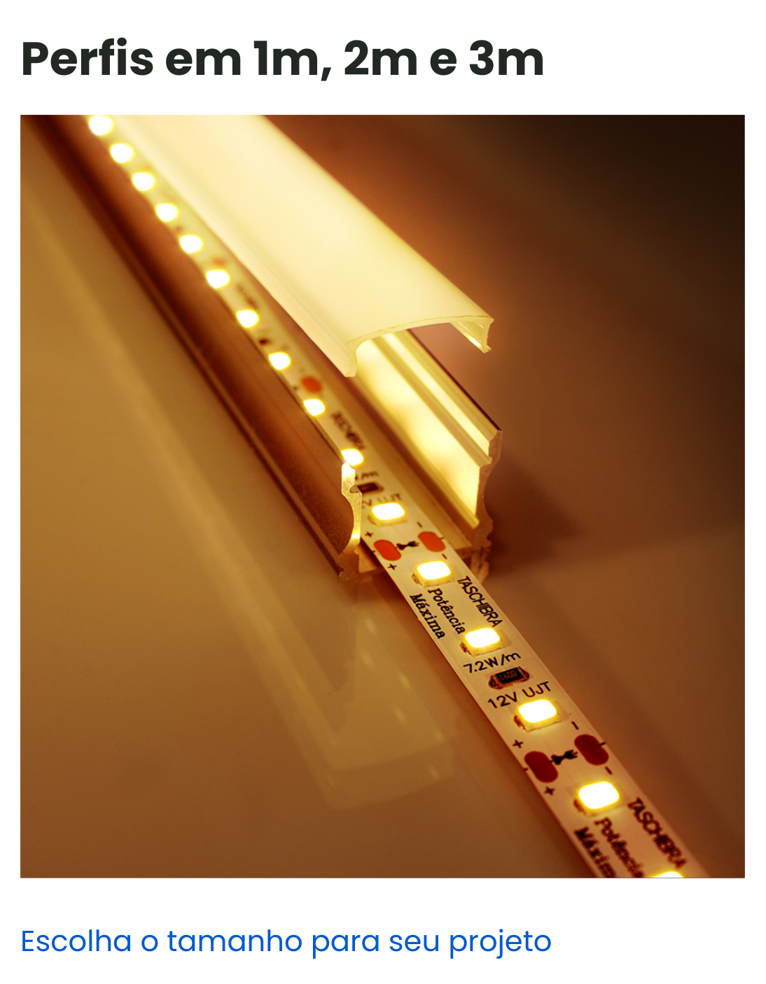 perfis led