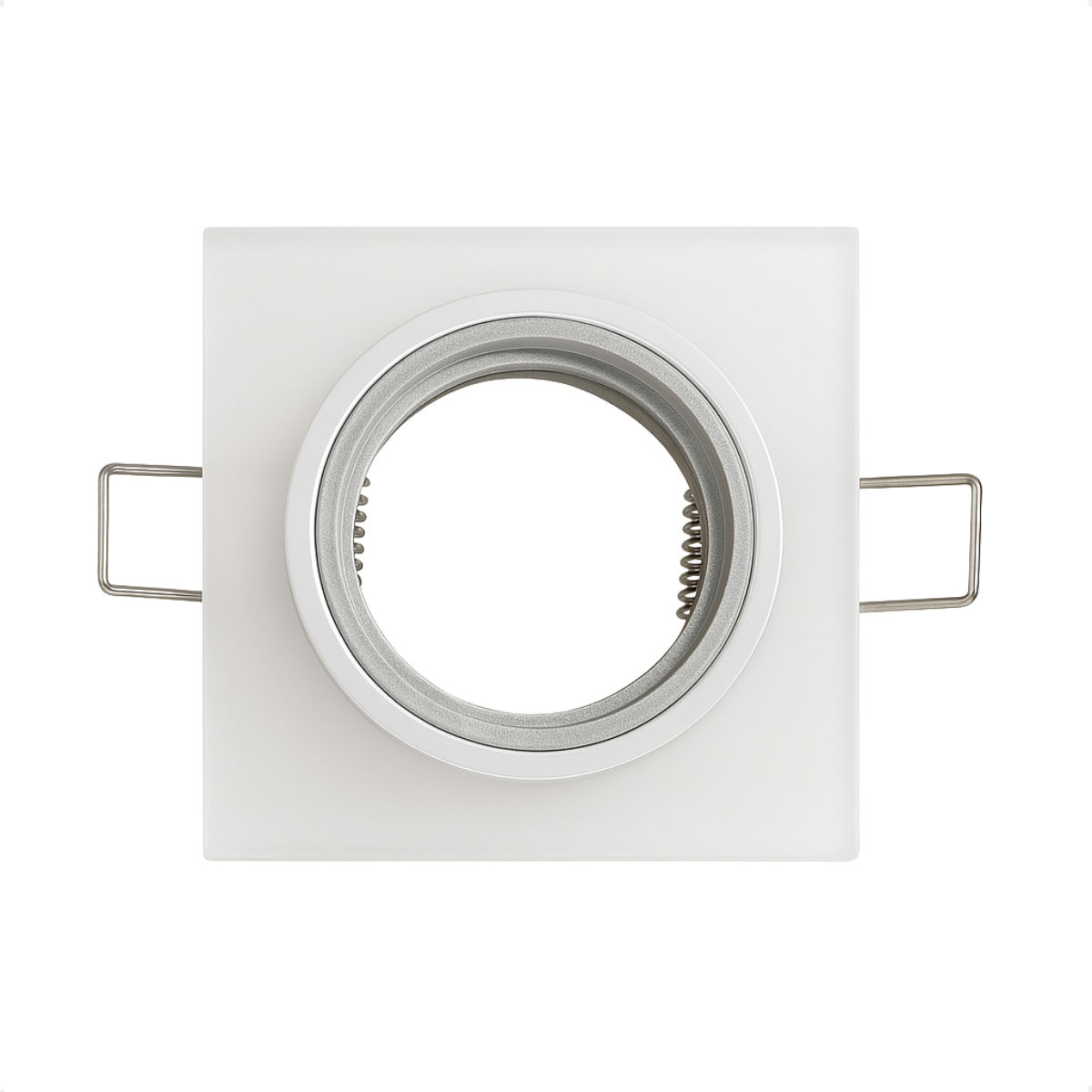 spot taschibra quadrado embutir vidro jateado sp23 mr16 bivolt 8