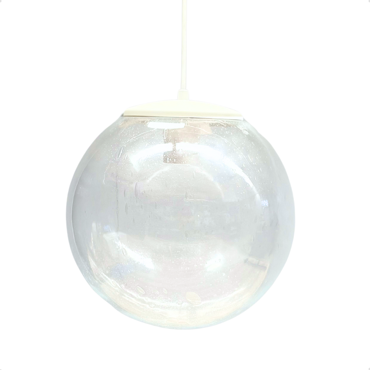 lustre pendente taschibra sfera m transparente e27 bivolt 1