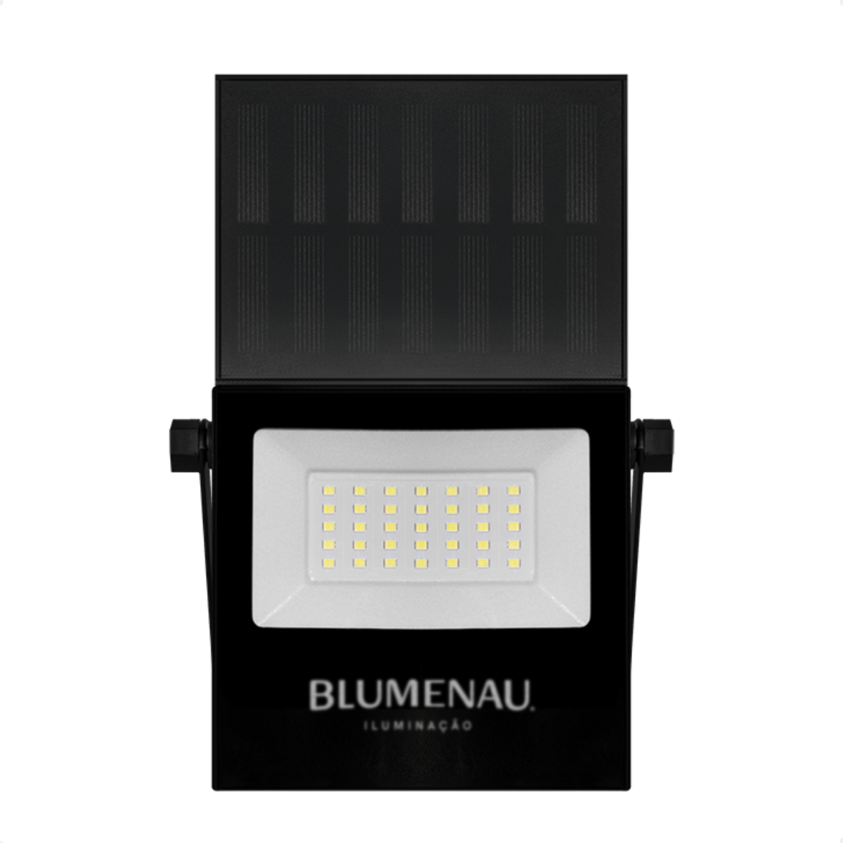 refletor solar led play 30w ip65 6500k preto c controle remoto 2