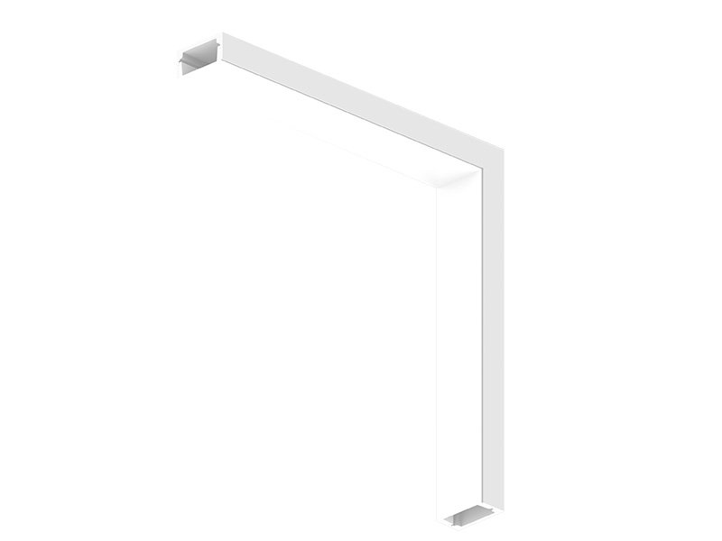 emenda l para perfil taschibra sobrepor sope 16x9 2